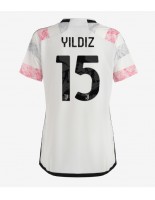 Juventus Kenan Yildiz #15 Vieraspaita Naisten 2023-24 Lyhythihainen